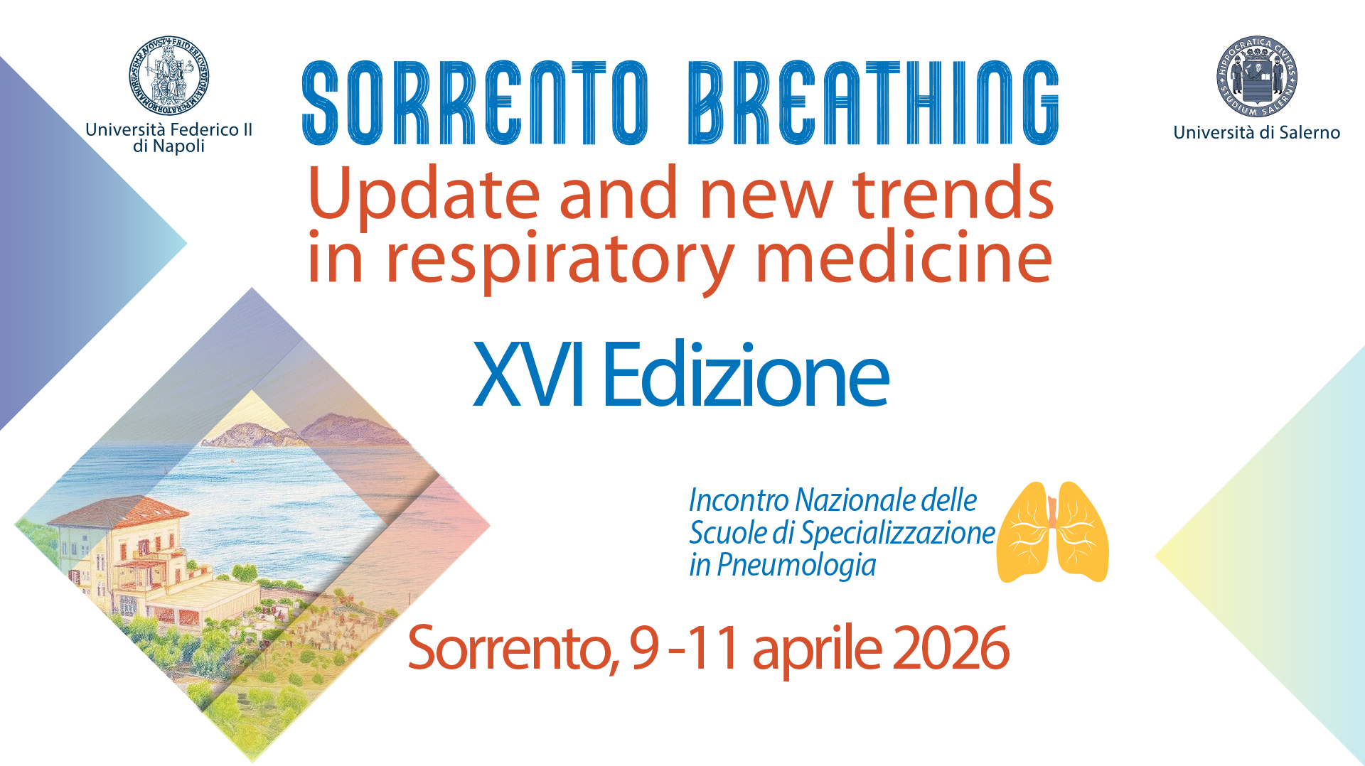 Sorrento Breathing Update and new trends in respiratory medicine  XVI Edizione