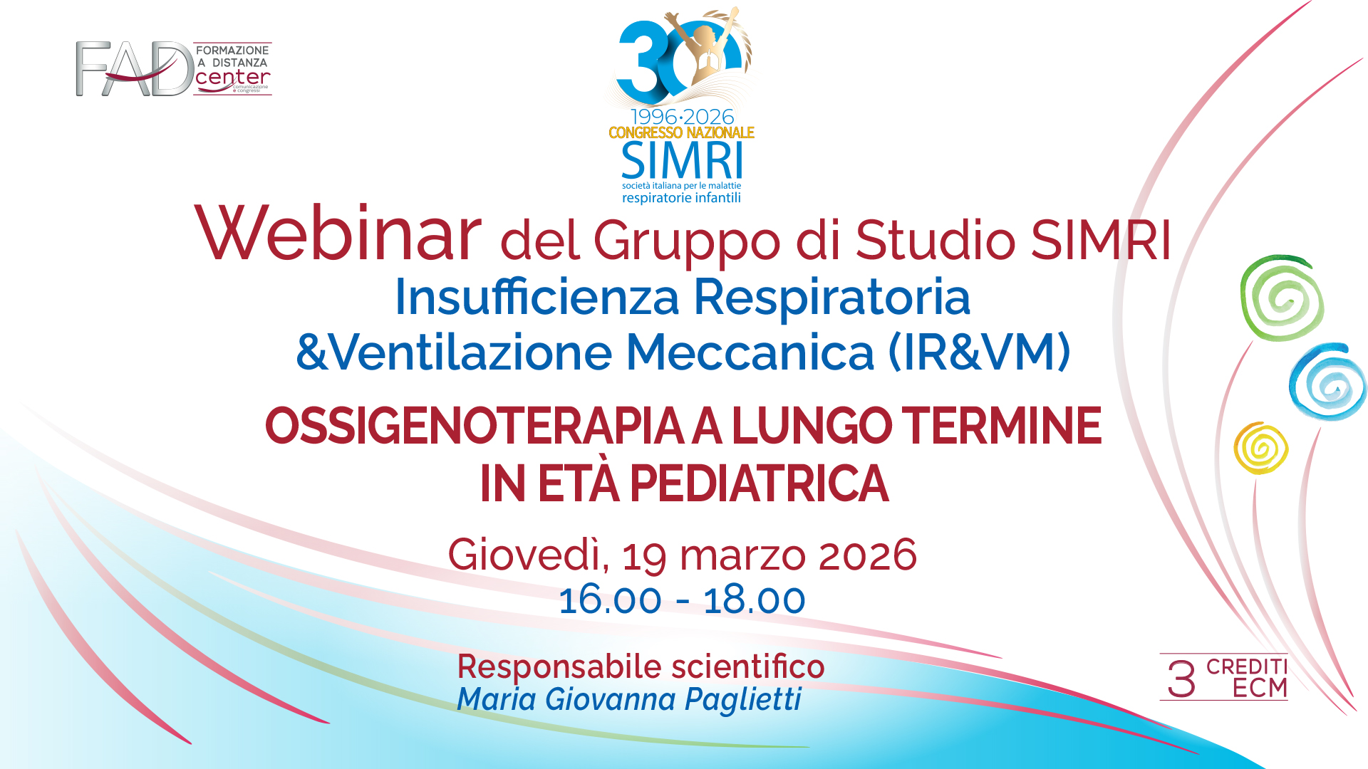 Ossigenoterapia a lungo termine in età pediatrica