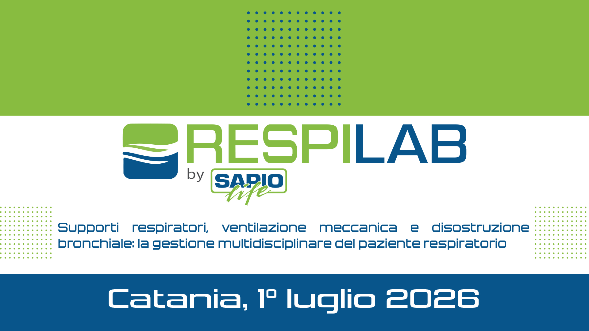 RESPILAB - Supporti respiratori, ventilazione meccanica e disostruzione bronchiale: la gestione multidisciplinare del paziente respiratorio