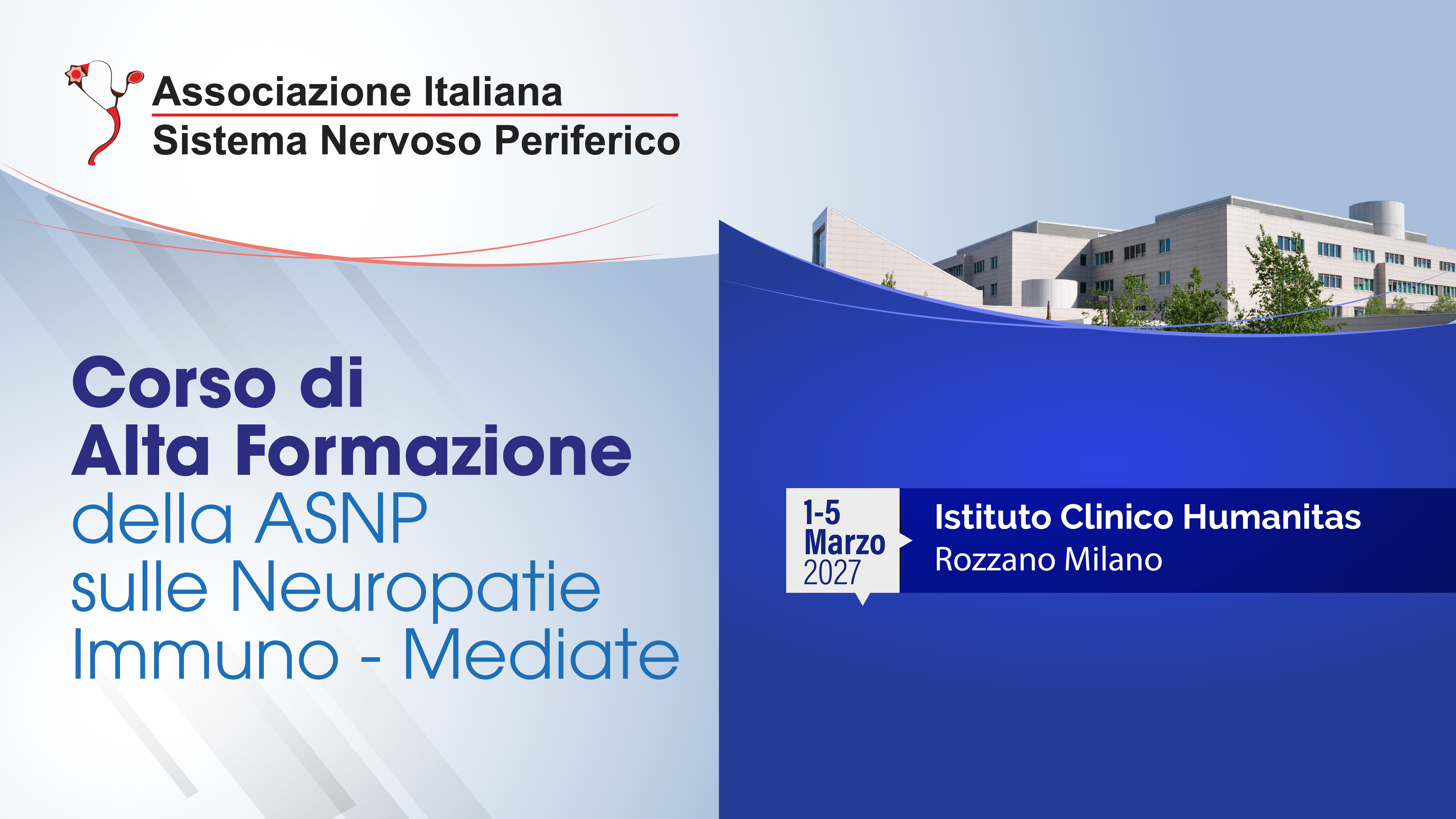 Corso di alta formazione ASNP sulle Neuropatie Immuno-Mediate