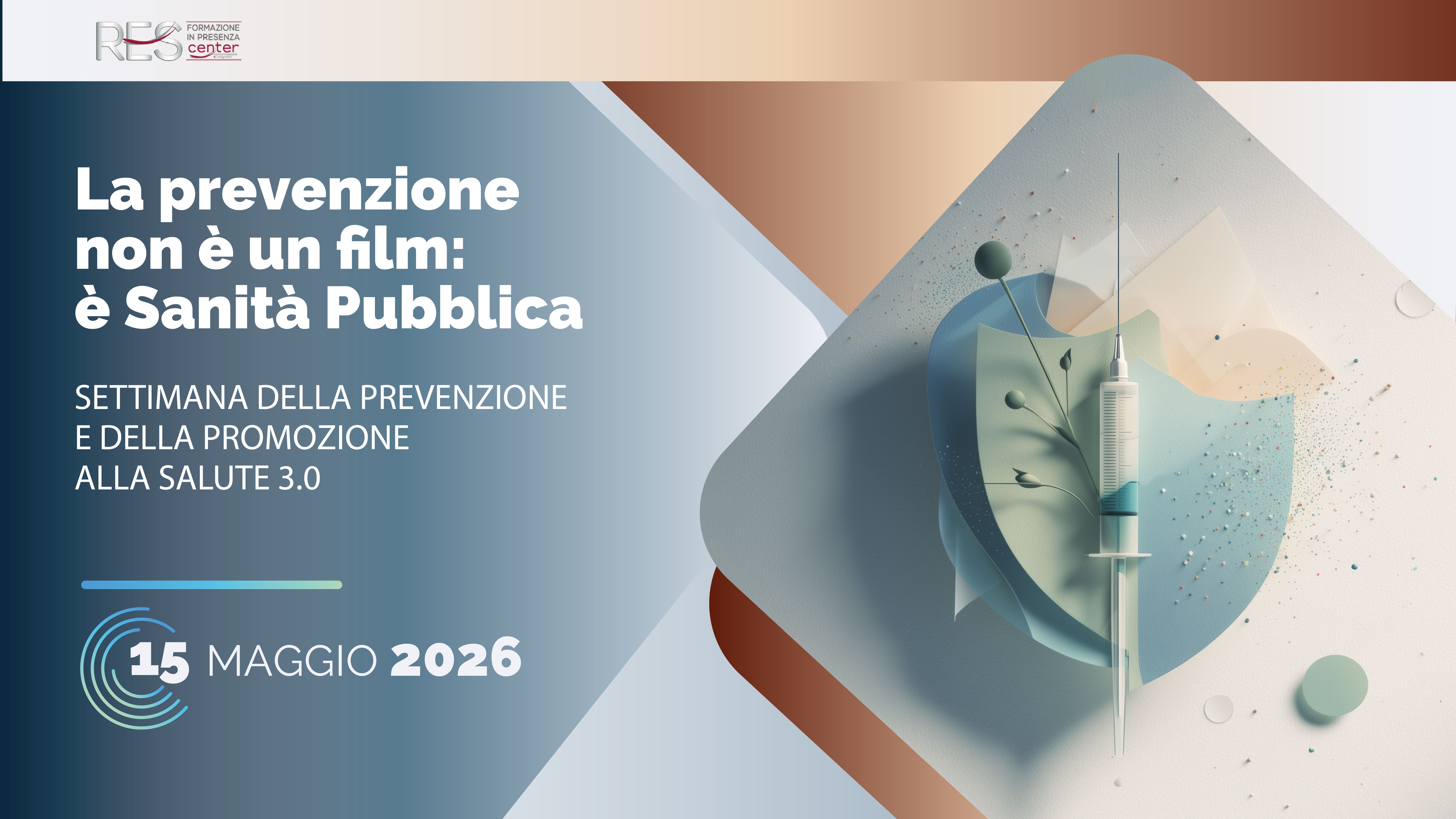 La prevenzione non è un film: è Sanità Pubblica